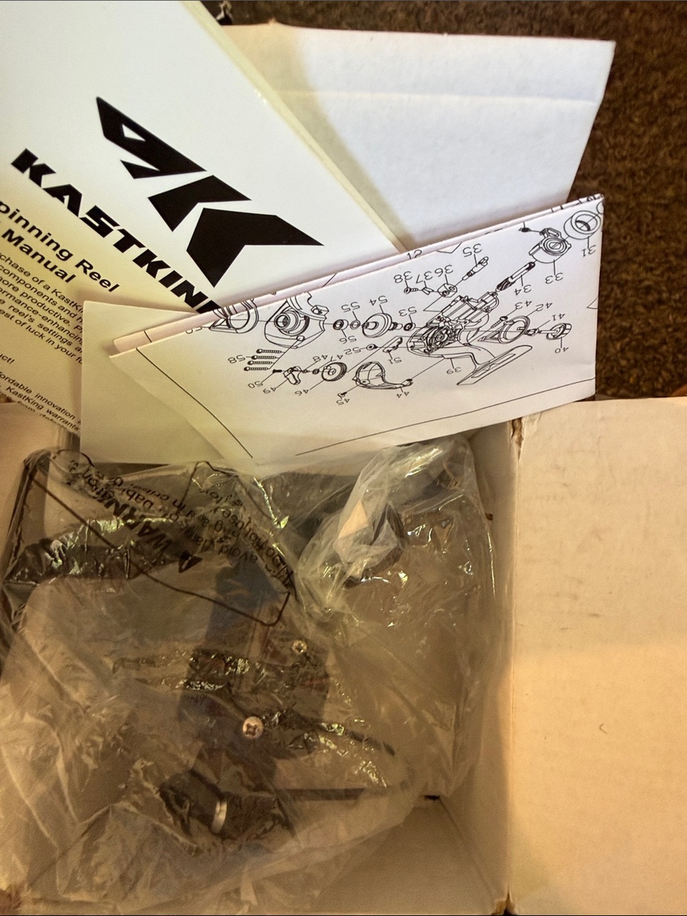 Sharky Baitfeeder III Spinning Reel brand new fishing 🎣 thing OG box - Picture 11 of 11